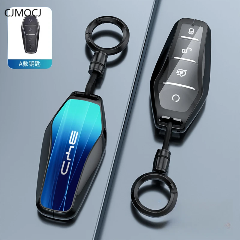 

Premium Key Case for BYD Yuan Pro/Song Plus/Tang/Han/D1/Qin L/Seal E2/E3/E9/Seal 07/Seagull - Protective Cover Keybag Keychain