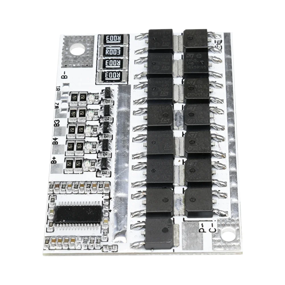 3s/4s/5s Bms 3.7v 12v 16.8v 21v 100a Li-ion Lmo Ternary Lithium Battery Protection Circuit Board Li-polymer Balance Charging