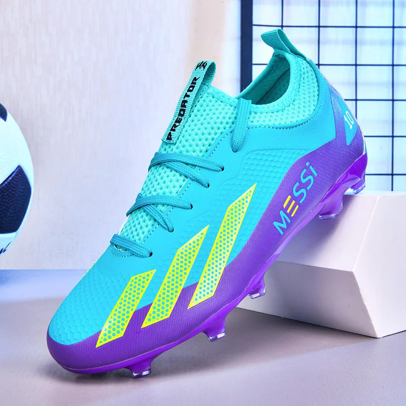 

2025 Football Shoes LIANYI Youth High Quality Football Shoes Men's Ultra Light Non-slip Turf TF/FG Five-a-side Competition Train