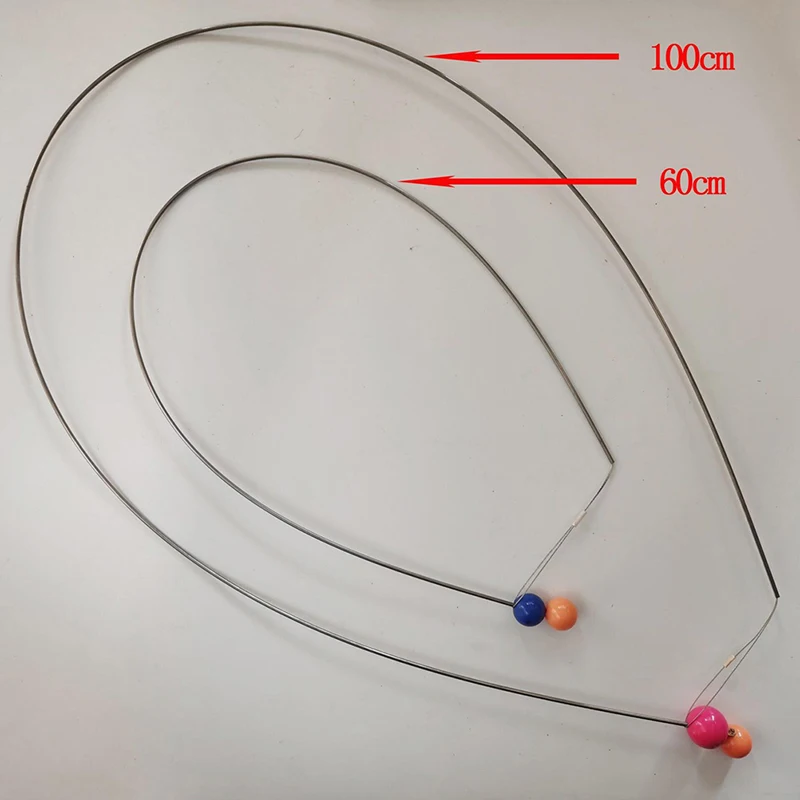 Suministros de cerrajero de alta calidad, herramientas de acero inoxidable, Bola de alambre para puerta de coche, 60CM/100CM