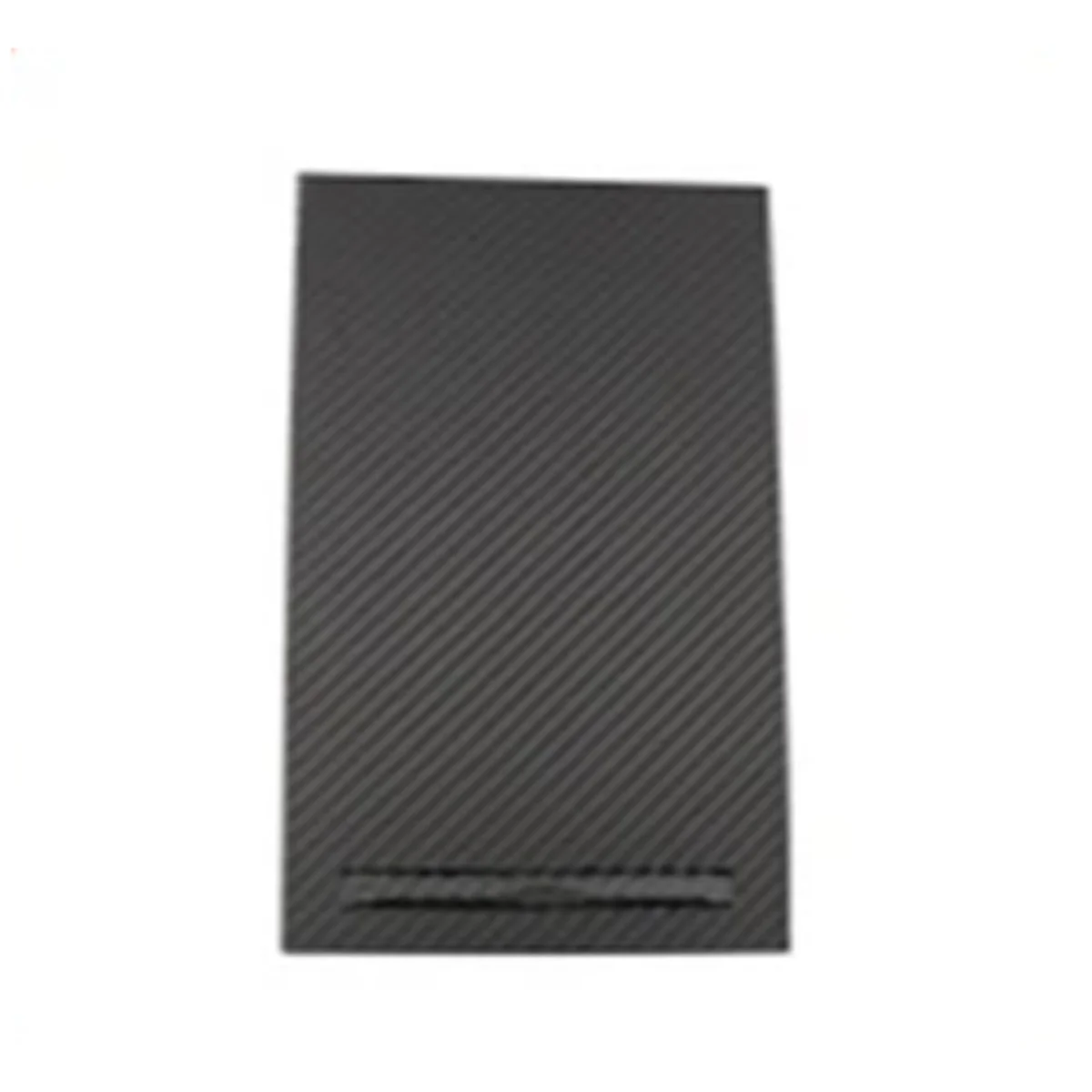 

Carbon Fiber Car Center Console Storage Box Panel Cover Trim for Model S X Interior Accessories Matte