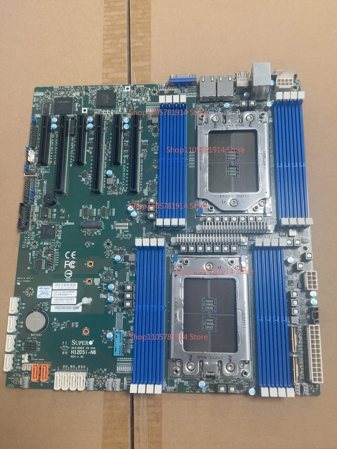 For AMI H12DSI-N6 Server Main Board Dual-channel Epyc 7002/7003 Zen3 Processor