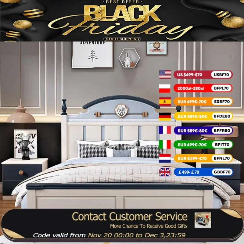 

Дизайнерская деревянная современная кровать, роскошная лофт для мальчиков, экономия места, детские кровати для маленьких девочек, освещенная кушетка, мебель для спальни