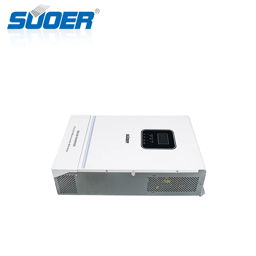 48VDC Off-Grid Solar Inverter Charr 6.2KW Frequency Hybrid Inverter MPPT Controller Sine Wave Output 60HZ Frequency Stock