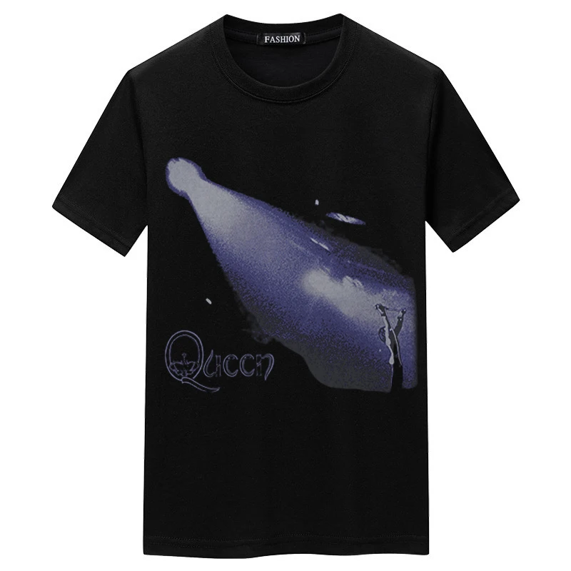 QUEEN Queen Rock Band Hip Hop T-shirt Cotton fashion women\'s shirt Punk Vintage Street T-shirt Top Print T-shirt