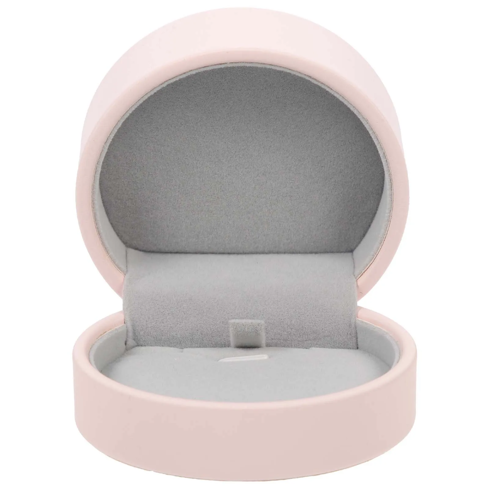 Caja de joyería para el Día de San Valentín, organizador de almacenamiento de joyería pequeño con flor rosa, funda protectora con forro suave para colgante, collar y anillo