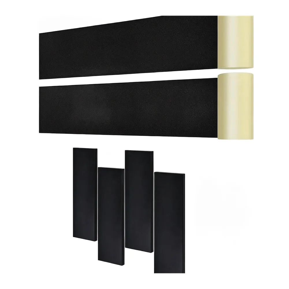 PVC Door Bottom Guard Set Designed for Compatibility with Common Door Materials Including Wood Steel Aluminum and Fiberglass