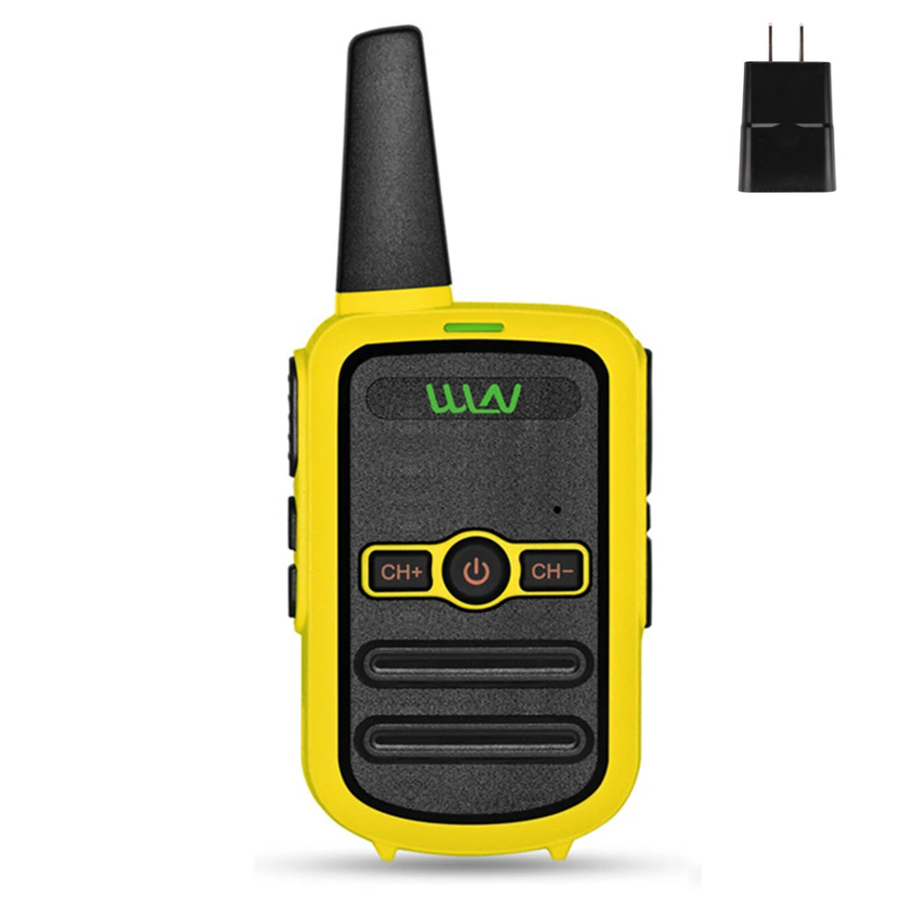 WLN KD-C51 Mini Portable Handheld Wireless High Power Walkie Talkie Profession FM Transmitter Receiver Two Way Radio Adapter