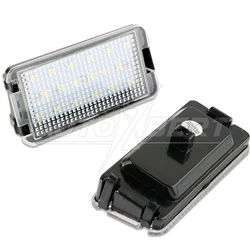 2pcs LIGHT Number License Plate Lights Fit For Seat Ibiza 6L Ab Arosa Altea Cordoba MK1 MK2 Leon 1M Toledo 5P License Plate Lamp