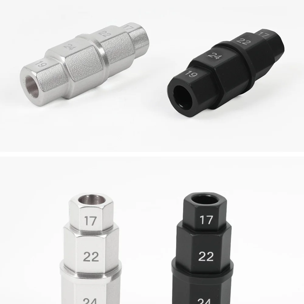 Motorcycle Axle Socket Wrench Front Wheel Removal Tool Hexagonal Sleeve High Carbon Steel Hand Repair Equipment Device
