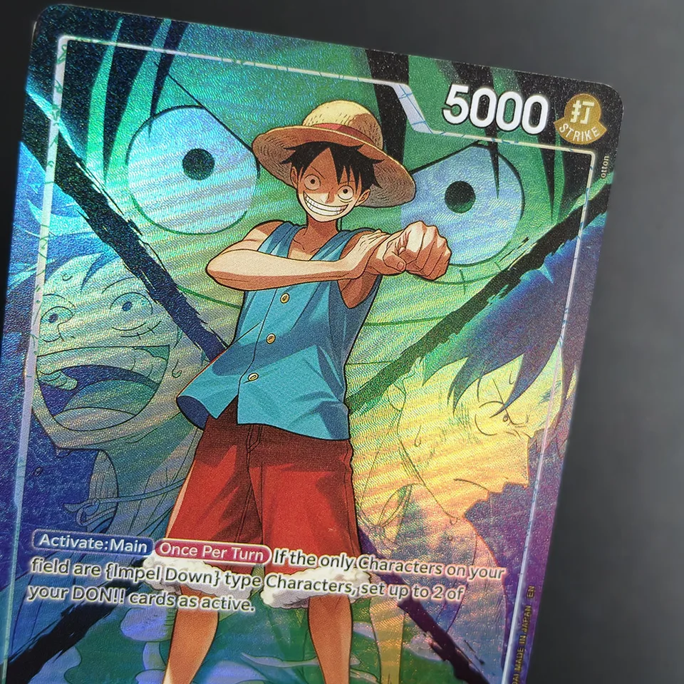 Proxy One Piece card game OP16 THE TIME OF BATTLE Luffy ACE BUggy