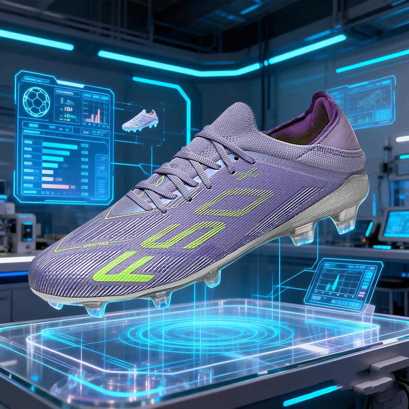 

New Men Soccer Shoes Match Football Boots Sneakers Non-Slip Grass Cleats High-quality Futsal Indoor Hot-selling High-top Outdoor