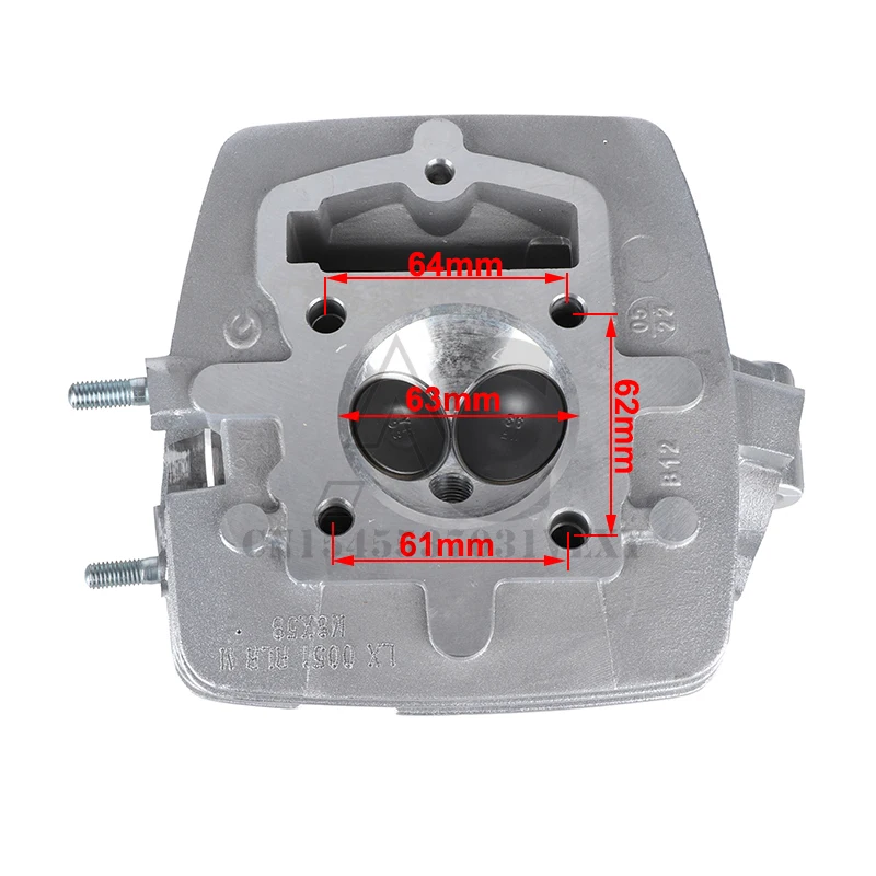 Motorcycle 63mm cylinder head is suitable for Loncin CB250 air-cooled off-road all-terrain vehicle four-wheel motorcycle