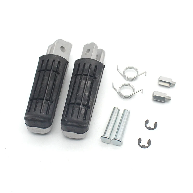 Motorcycle Front Foot Pegs Rests Footrest Pedals For YAMAHA BT1100 Fazer 700 FJ1200 FJR1300 ABS FZ1 FZ6 FZ6R FZR600