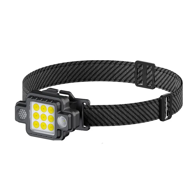 Multifunctional, headlight strong light charging super bright small head mounted lighting led large floodlight ccob work light