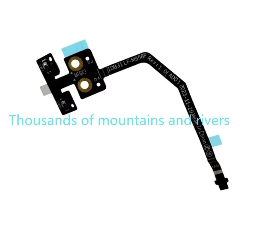 Power Botton Switch Board for Dell Latitude 7350 Detachable 2-in-1 IDB31 LF-M958