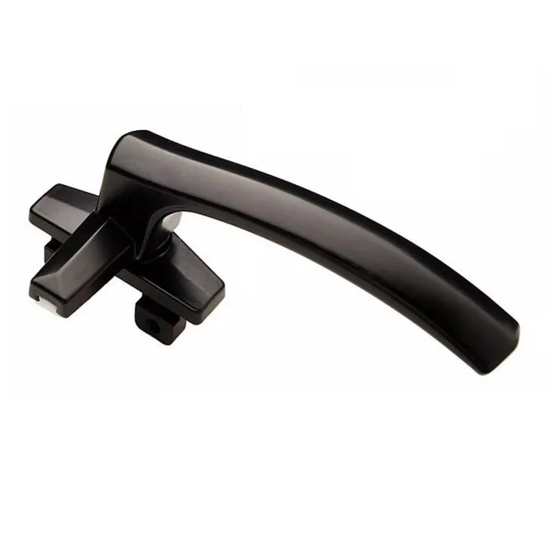 

2 шт., плоские открытые наружные оконные ручки из алюминиевого сплава, 7-образная ручка дверного и оконного замка