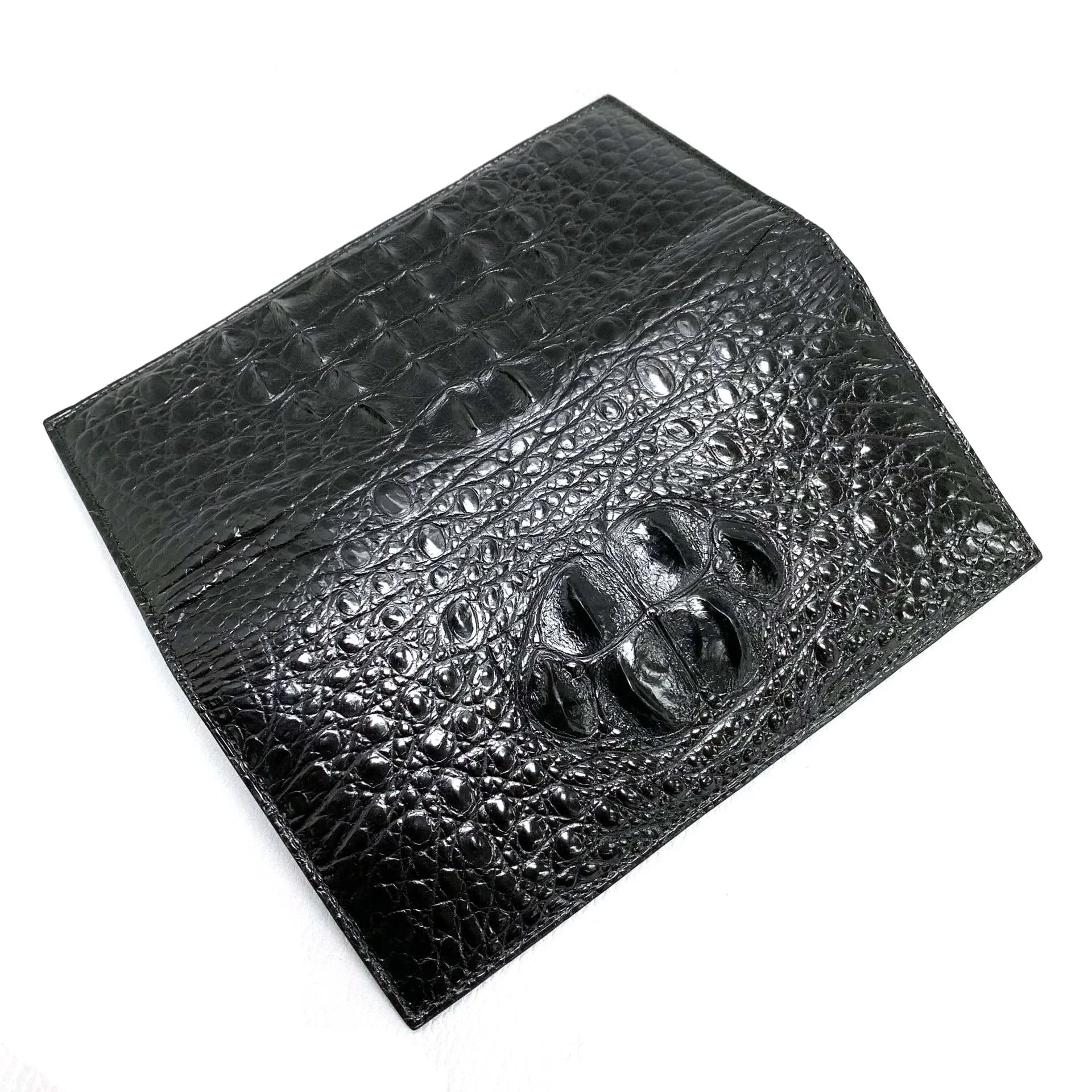 hongsen new crocodile purse  long  men wallet  Long   crocodile  male  wallet