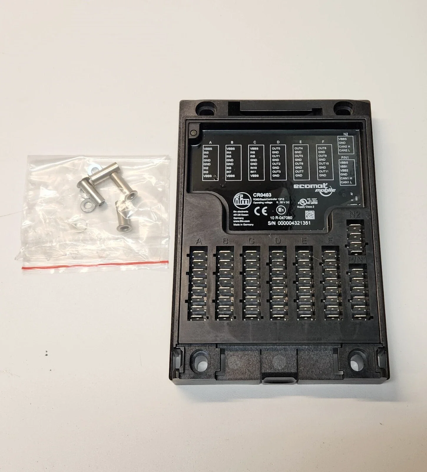 programmable controller for mobile machines CR0403 R360/BasicController 12/12