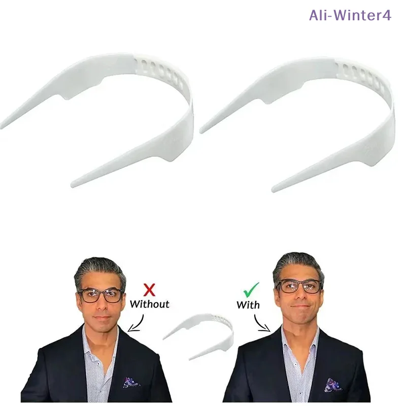 

【Winter4】Adjustable Shirt Collar Support T-Shirt Stand Collar Shaper Shirt Anti-roll Fixed Shaper Collar Stay Bundle Kit