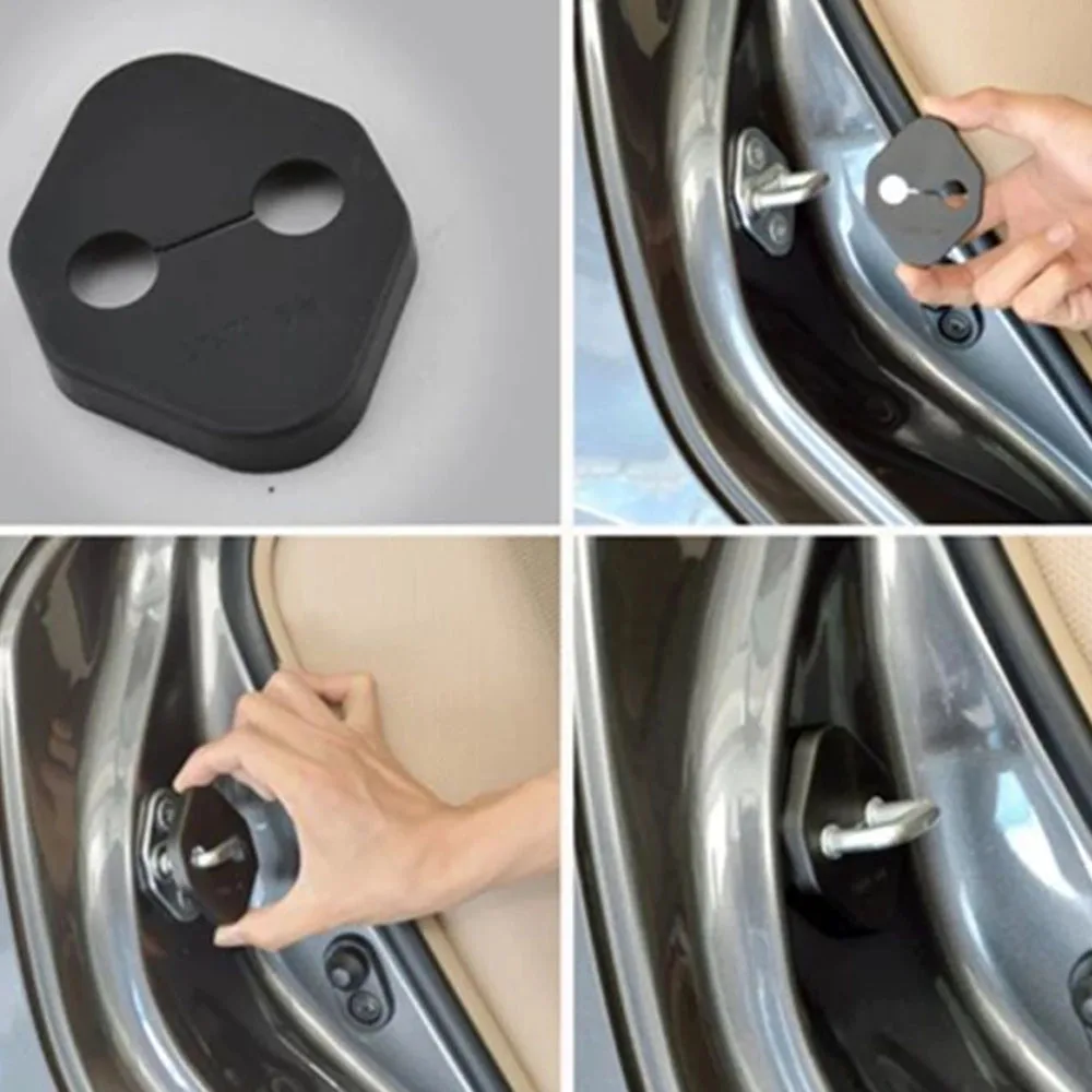 Car Anti Rust Water Proof Door Lock Key Keys Protect Buckle Cover Stick Frame For Honda Accord Sedan 9th 2014 2015 2016 2017