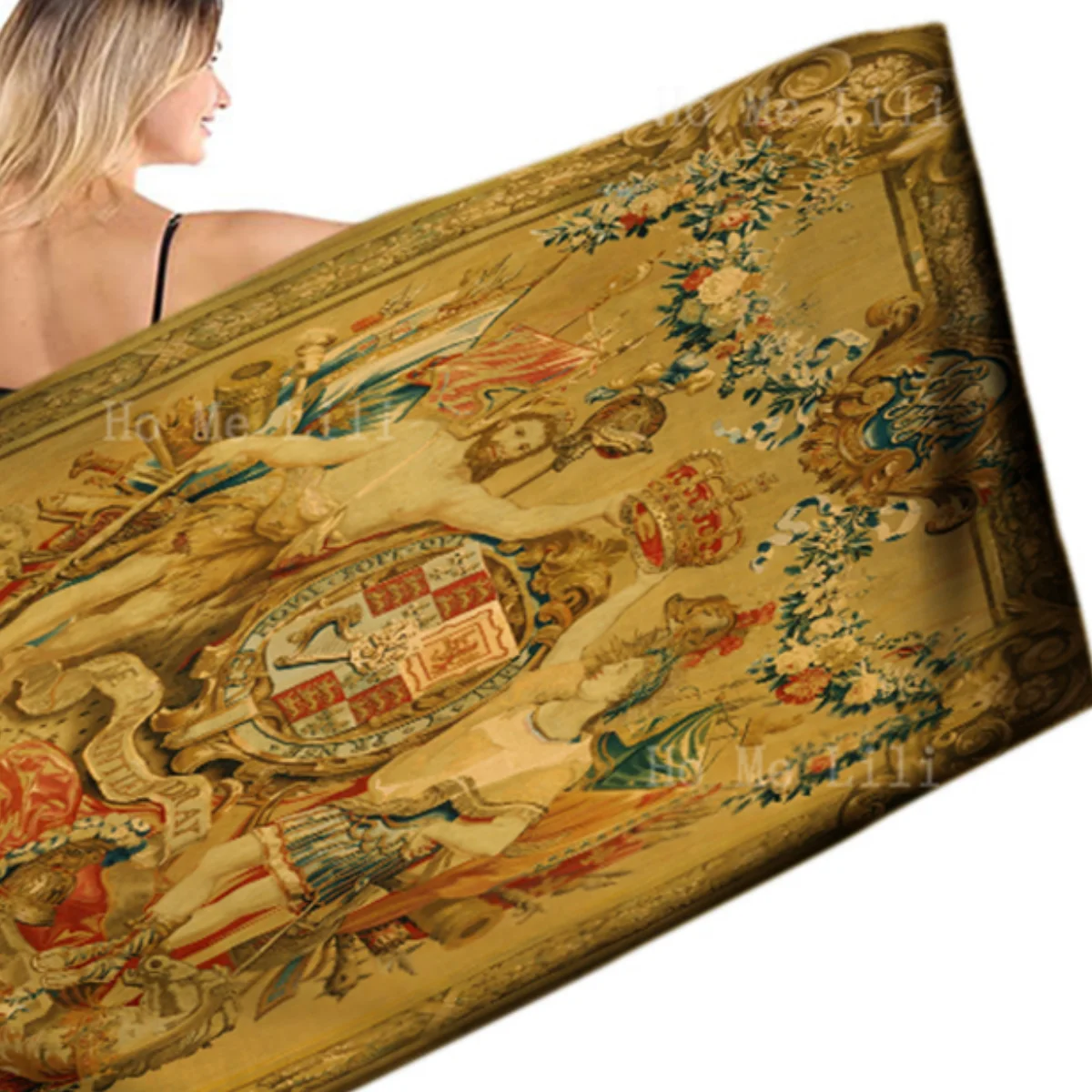 The Metropolitan Museum Of Art Heraldic Medieval Art Of William And Mary Quick Drying Towel Fit For Fitness