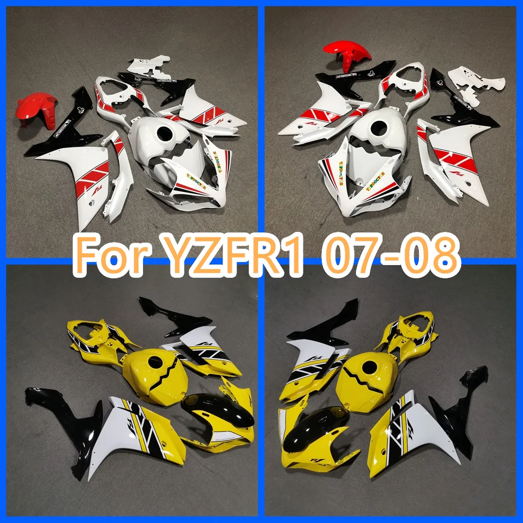 

Комплект обтекателей 100% Fit для YAMAHA 2007 2008 YZFR1 07 08 YZF-R1 YZF1000 CC ABS пластиковые детали для восстановления кузова мотоцикла