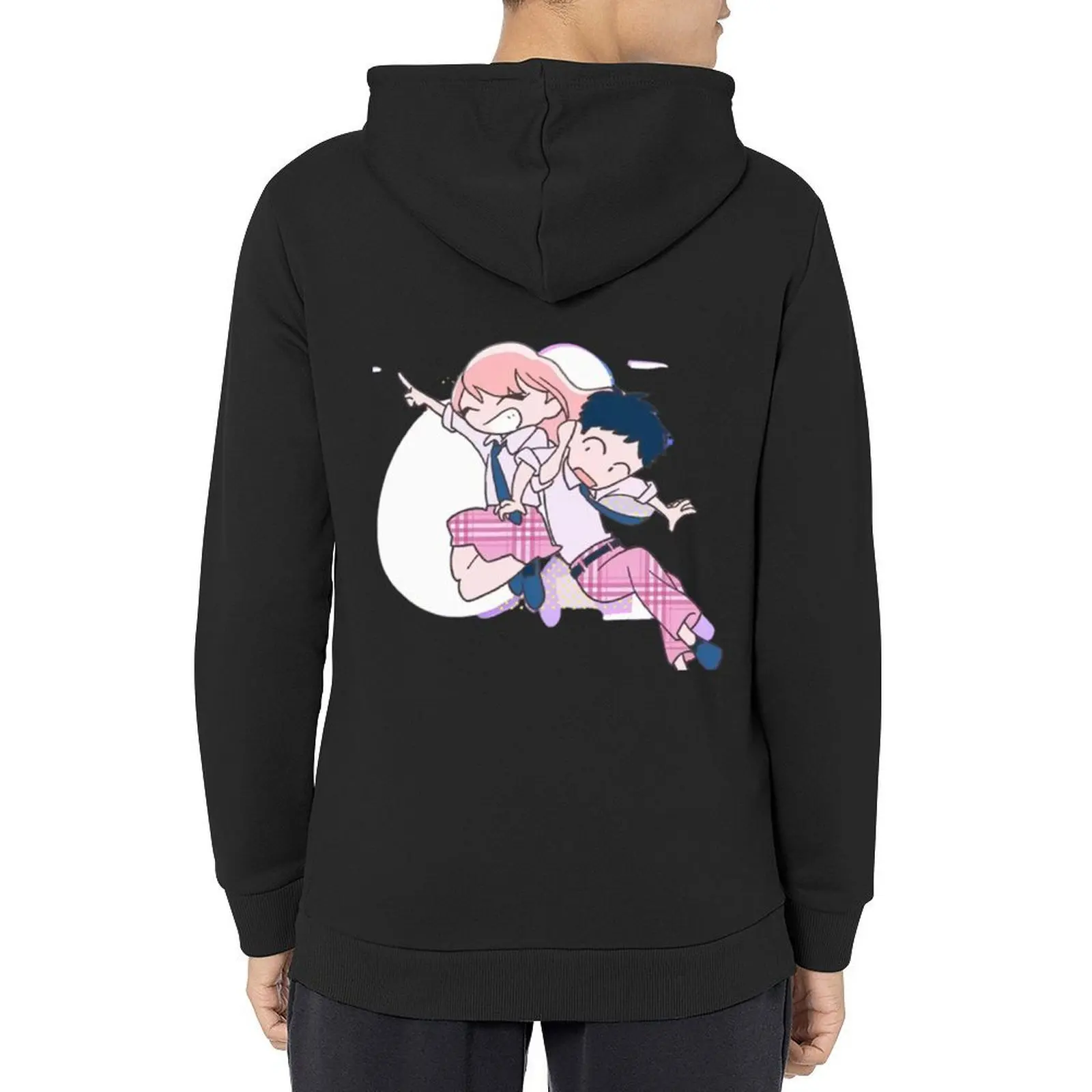 

chibi Marin and Gojo Hoodie mens clothes men's coat graphic t shirts men autumn hoodies for men