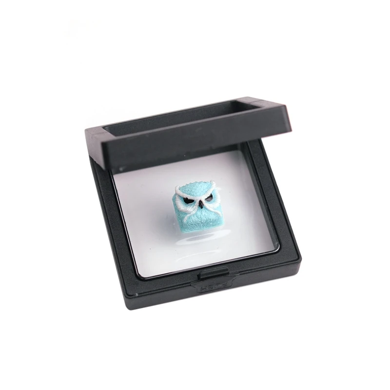 1PC Keycaps Small Owl Design Resin Keycaps For Cherry MX Mechanical Gaming Keyboard
