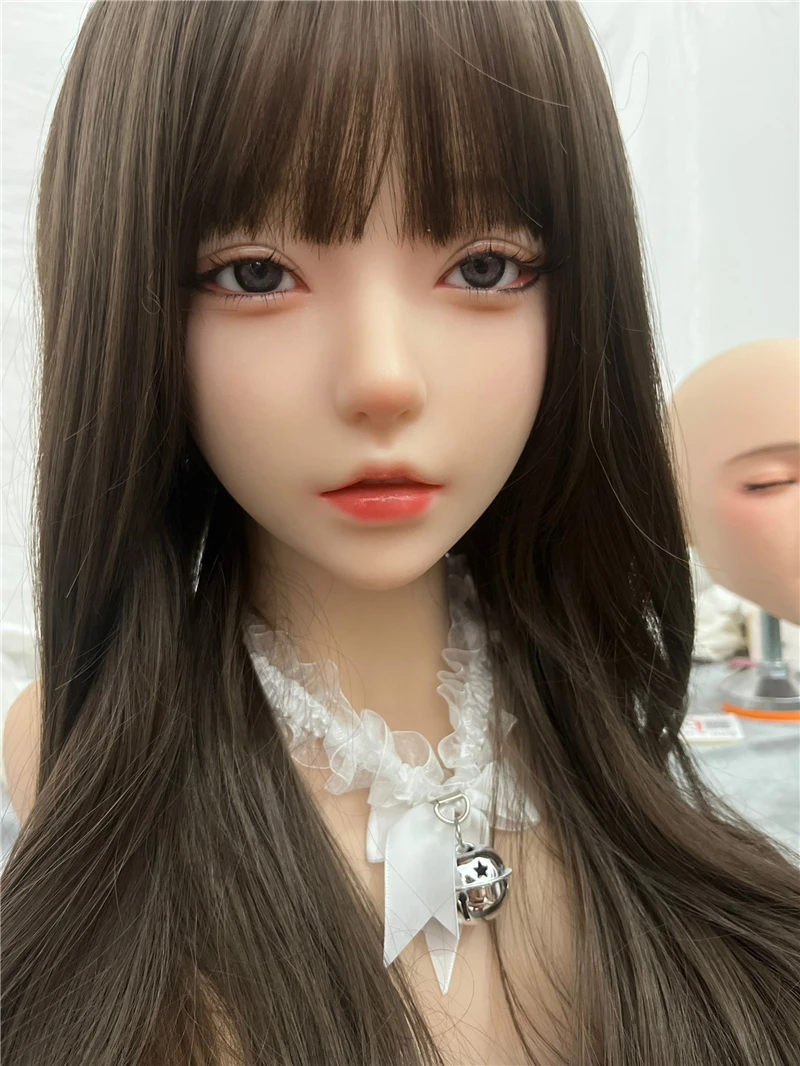 ROS الفم مزروع الشعر والحواجب سيليكون رئيس حقيقي حجم الجسم الحقيقي الدمى للبالغين عن طريق الفم مثير للاستمناء الرجال