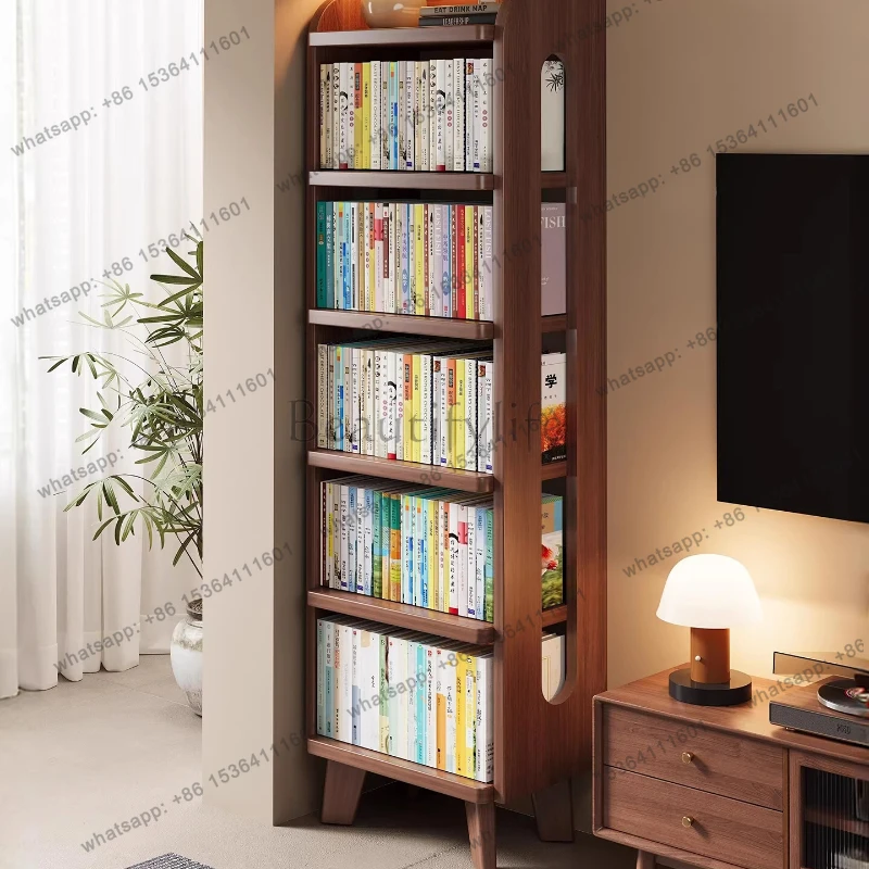 

Vintage Regular Shape Bookcase Imperfect Durable Sleek Finish Bookshelf Acceptance Living Room Furniture Boekenkast XY40SJ