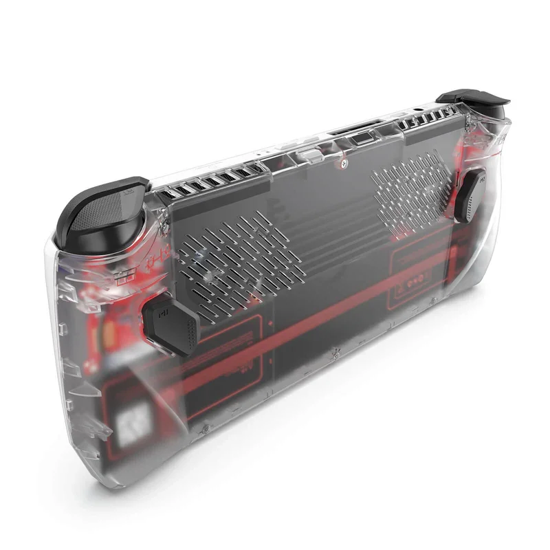 

Transparent Back Plate for ROG Ally, ROG Ally Case Accessories DIY Clear Edition Replacement Shell Compatible with ASUS ROG Ally