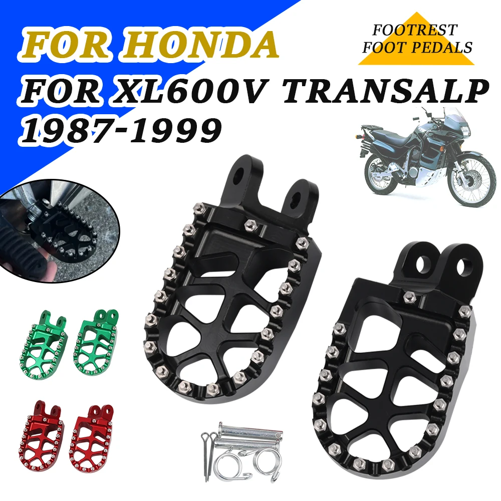 Voor Honda Transalp 600 Xl 600 V Xl 600 Xl 600 V 600 V 1987-1999 Motorfiets Accessoires Voetsteun Voetsteunen Voetsteunen Rust Pedaal Onderdelen