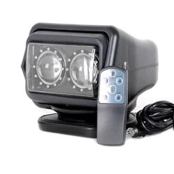 Laser LED Search Light Magentic 7 Inch 60W 360 Degree Remote Control Car LED SpotLight Off-road Light for Hunting Ship Lighting