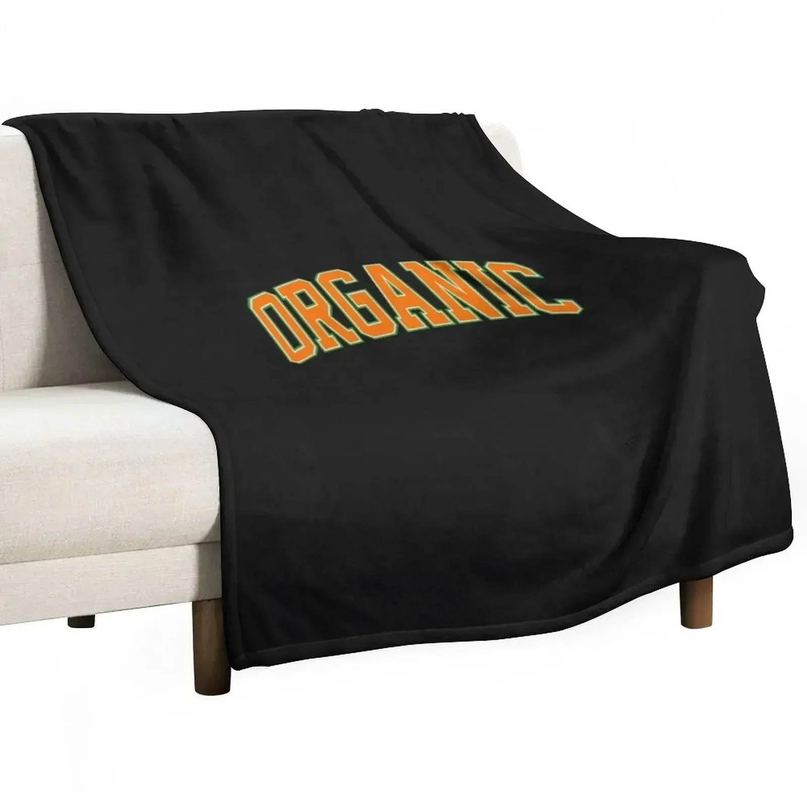 

Larry-June Organic Logo Merchandise Throw Blanket Extra Large Throw Sleeping Bag Polar Tourist Blankets