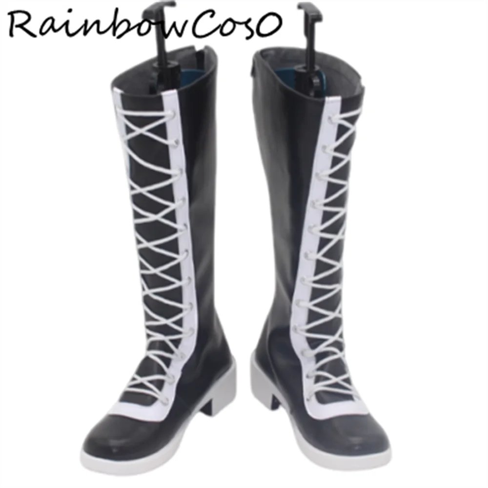 Momomiya Tougiri Tougen Anki Scarpe Cosplay Stivali Gioco Anime Party Halloween RainbowCos0 W5325