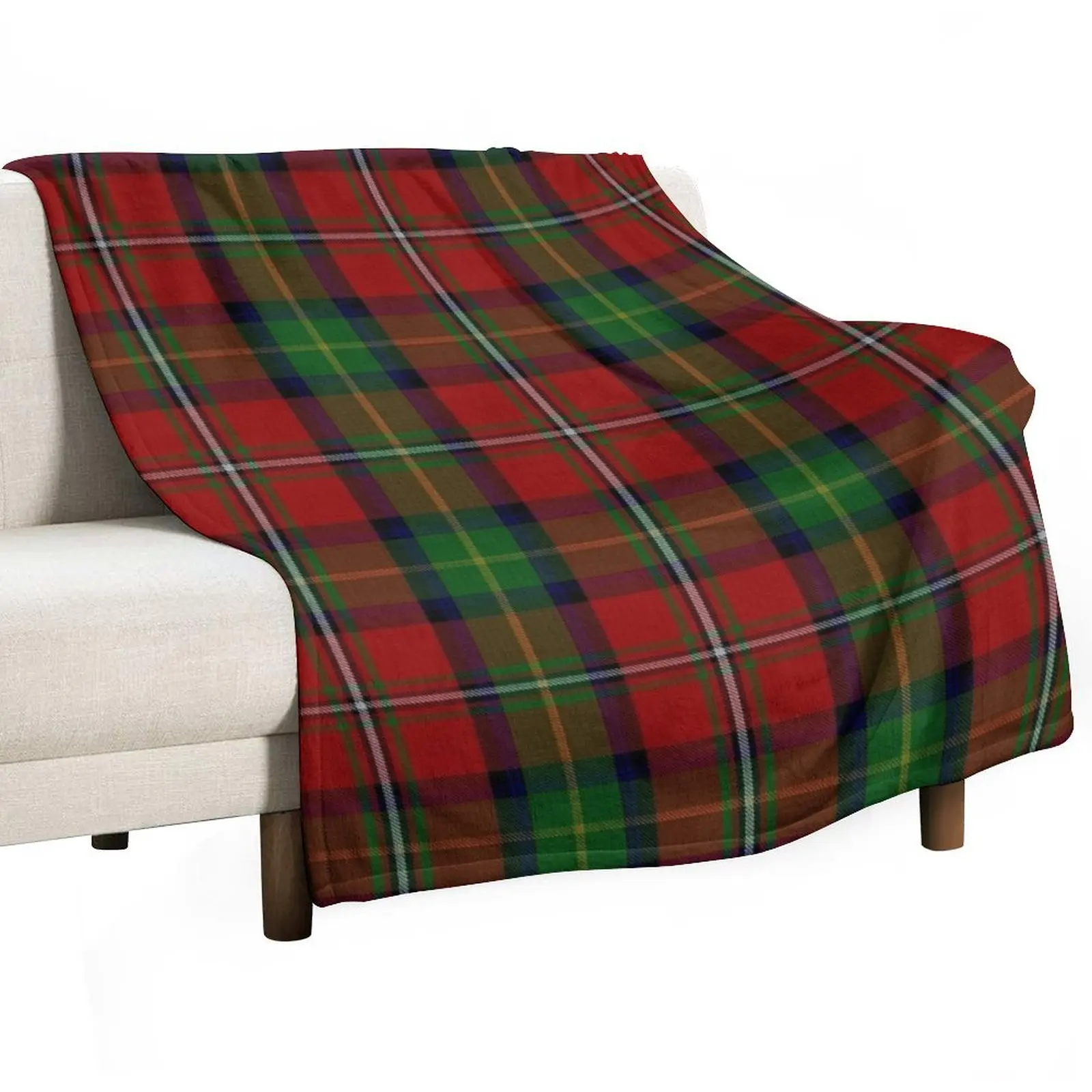 

Boyd Clan Tartan (High Res) Throw Blanket Baby wednesday Retros Nap Blankets