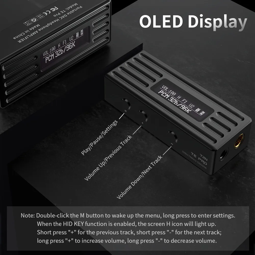TRN TE Pro hi-fi مكبر صوت رقاقة DAC ، رقاقة لـ Arn DAC ، VX Pro + ، iOS