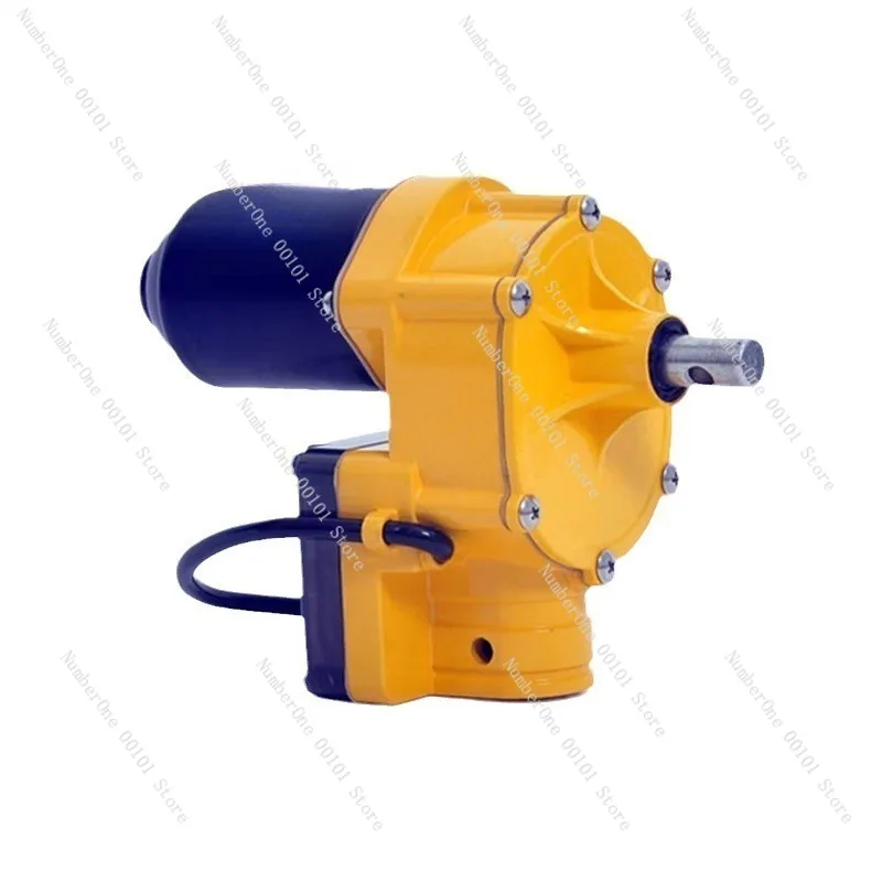 24V/220V Electric Film Roller for Greenhouse Ventilation,Automatic Film Rolling Motor Kit with Air Release Fan