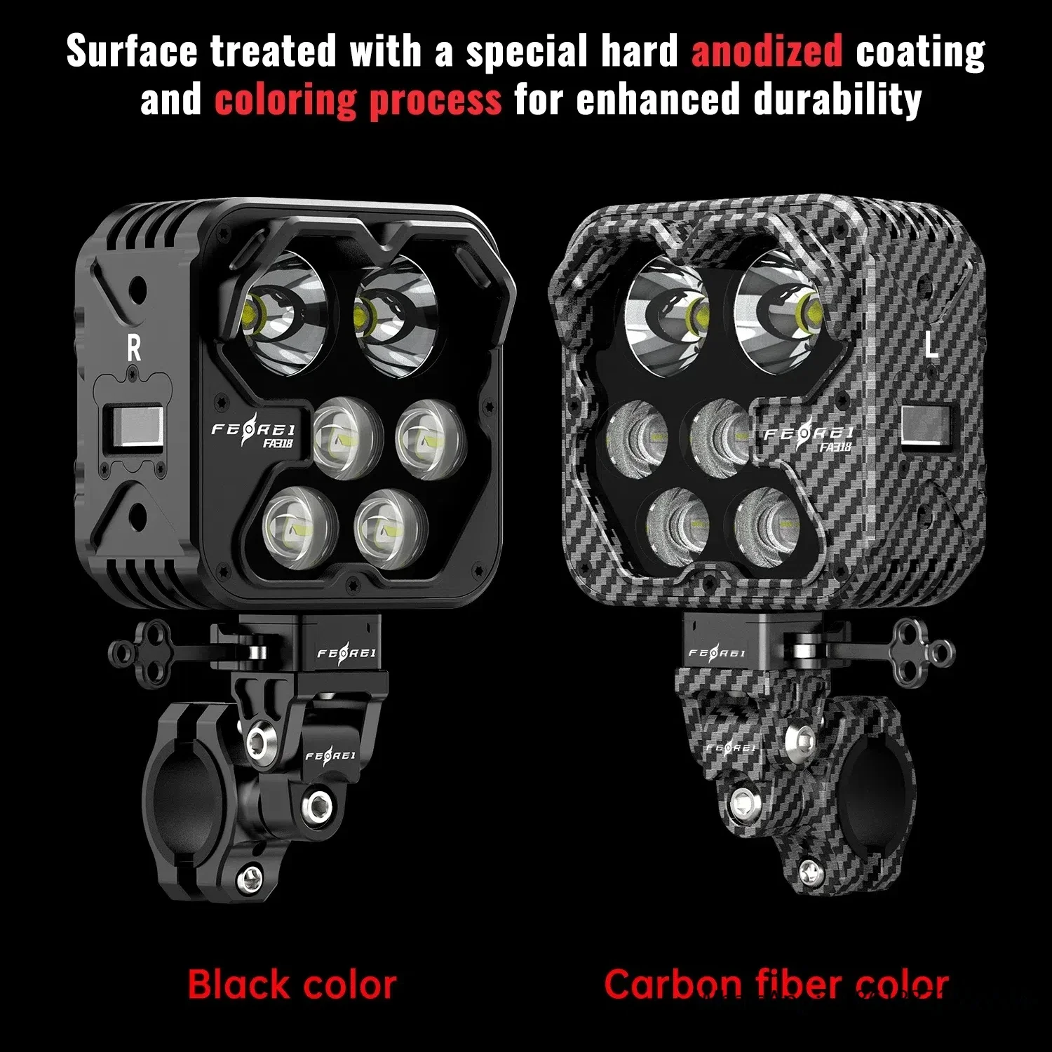 

X Ferei 300W Adventure Smart LED Light 260° Wide Beam Spotlight For Motorcycles Waterproof IPX8 For 1250 GS & Other Models