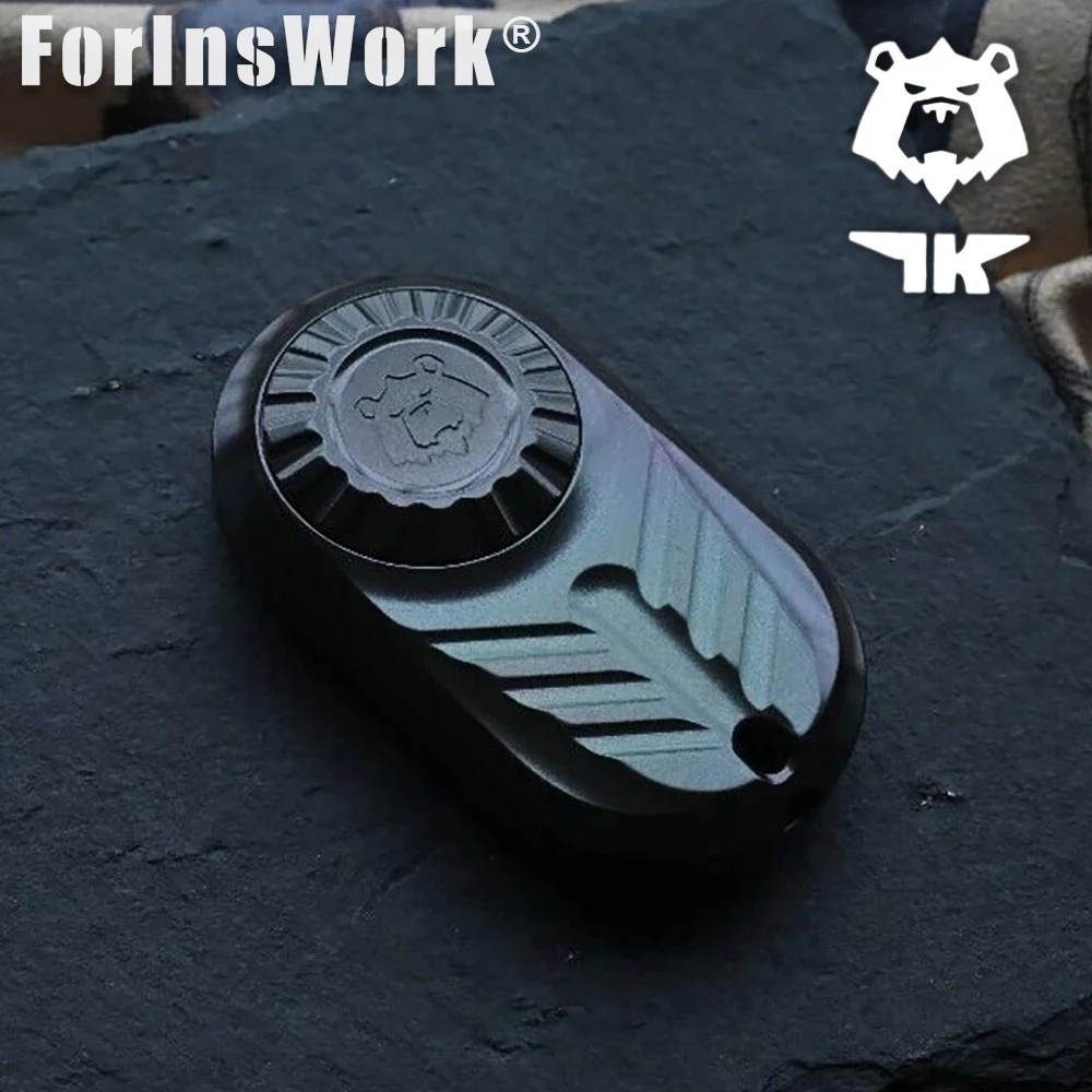 TKEDC TK6 Horse Fidget Slider Zirconium Stress Relief Toy Push Slider Fidget Adults Metal Anxiety Relief Toys 2026 EDC SHOW