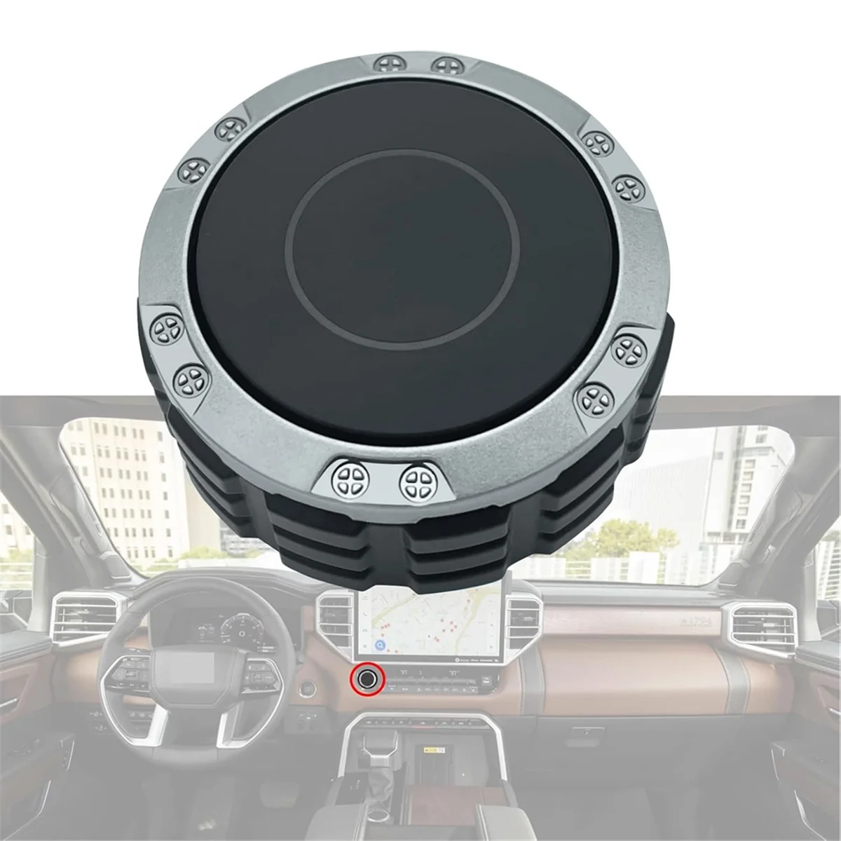 Car 14 Inch Display Power Knob Radio Display Volume Control Switch 86128-AN010 for Toyota   Sequoia 2022-2025