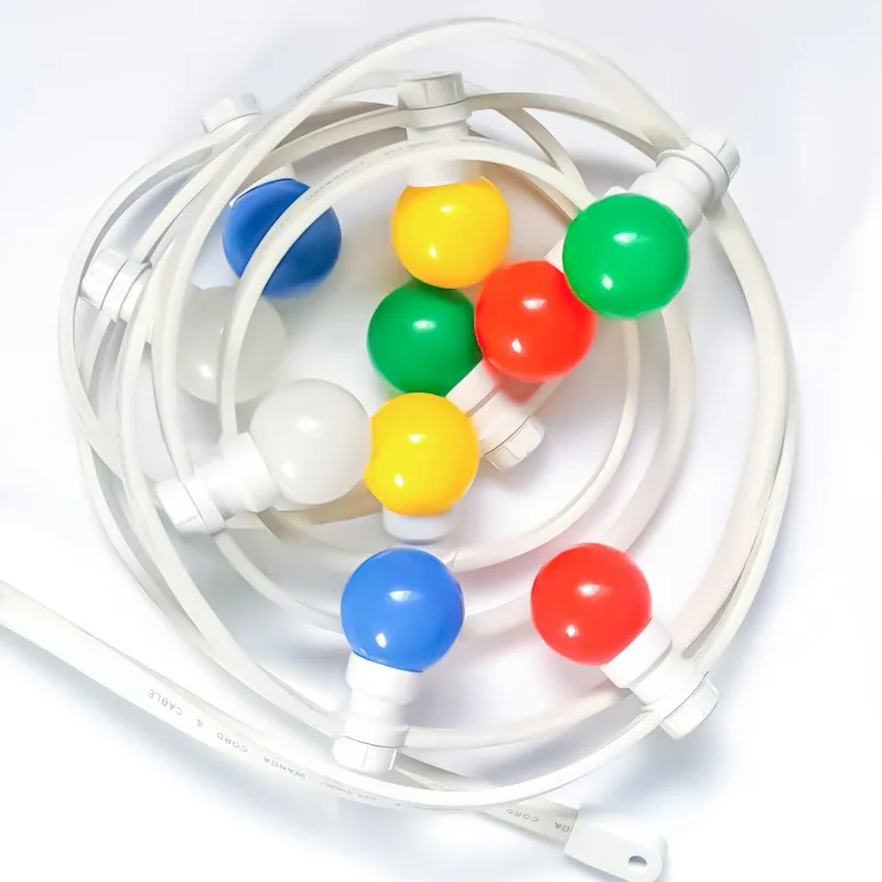 Belt String Light Rubber Flat Cable Holiday Lighting Outdoor Chi'an