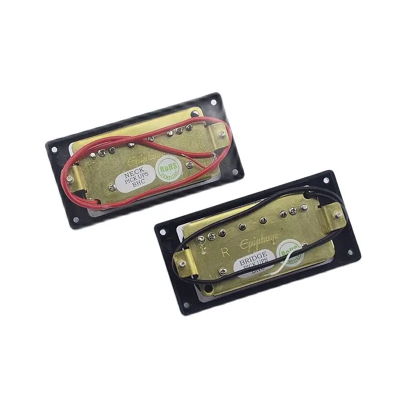 1 Set Original Electric Guitar Humbucker Pickup ( Ceramic / Alnico Magnet Bar )