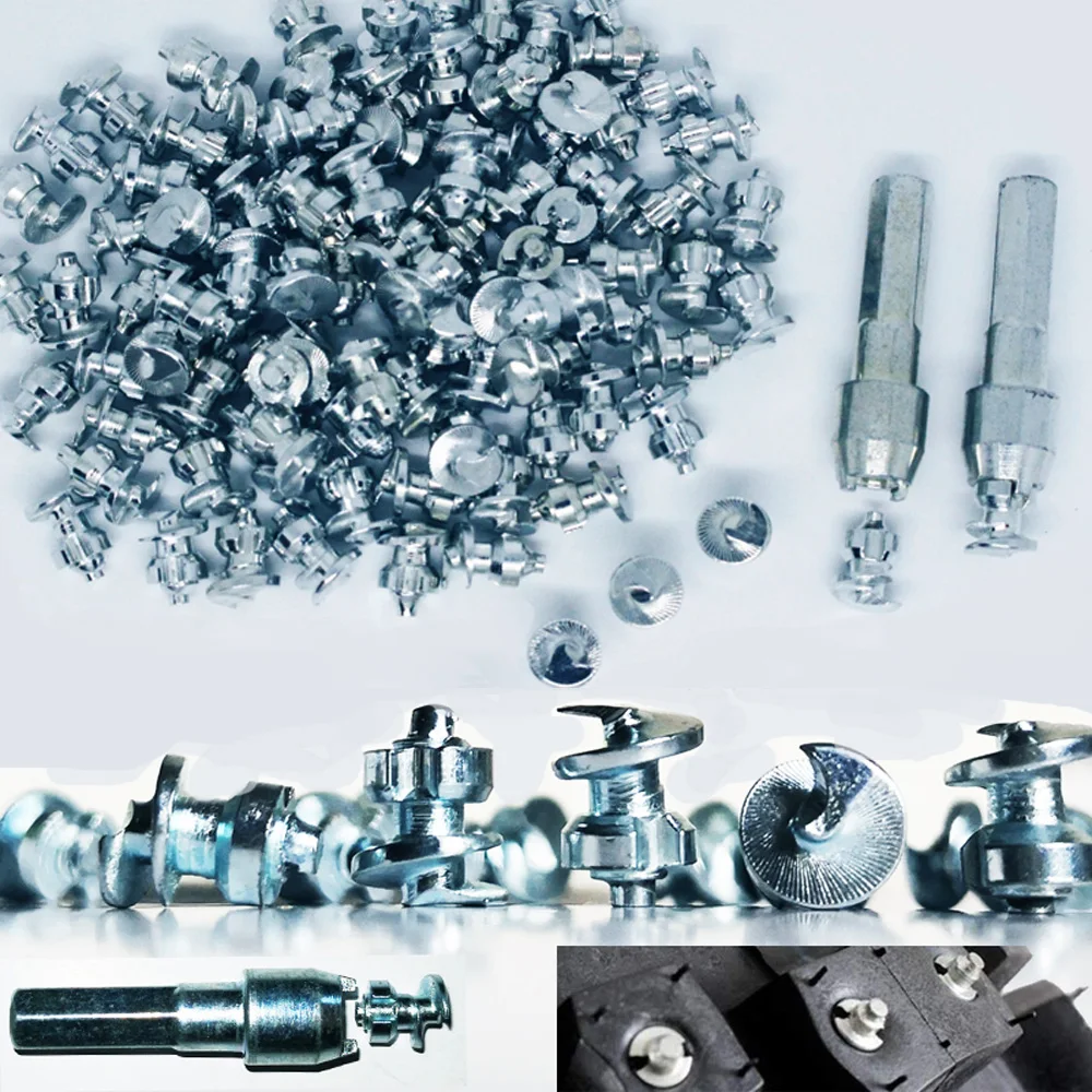 42pcs Screw Studs for Winter Snow Icy Fatbike Car Motobike Truck Moutain Bicycle