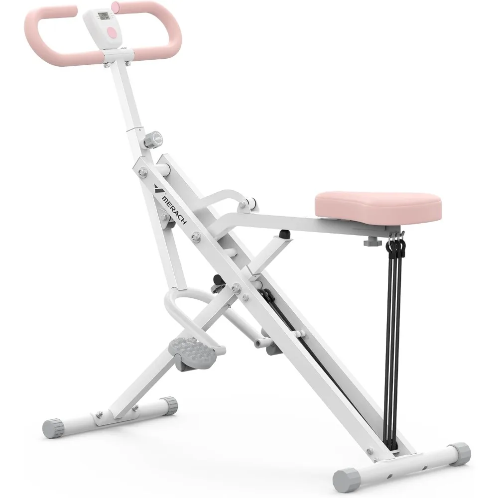 حار بيع. - آلة القرفصاء، آلة التجديف القرفصاء R07 2 في 1، سهلة الإعداد ومعدات التمرين القابلة للطي، مدرب الغلوت #1