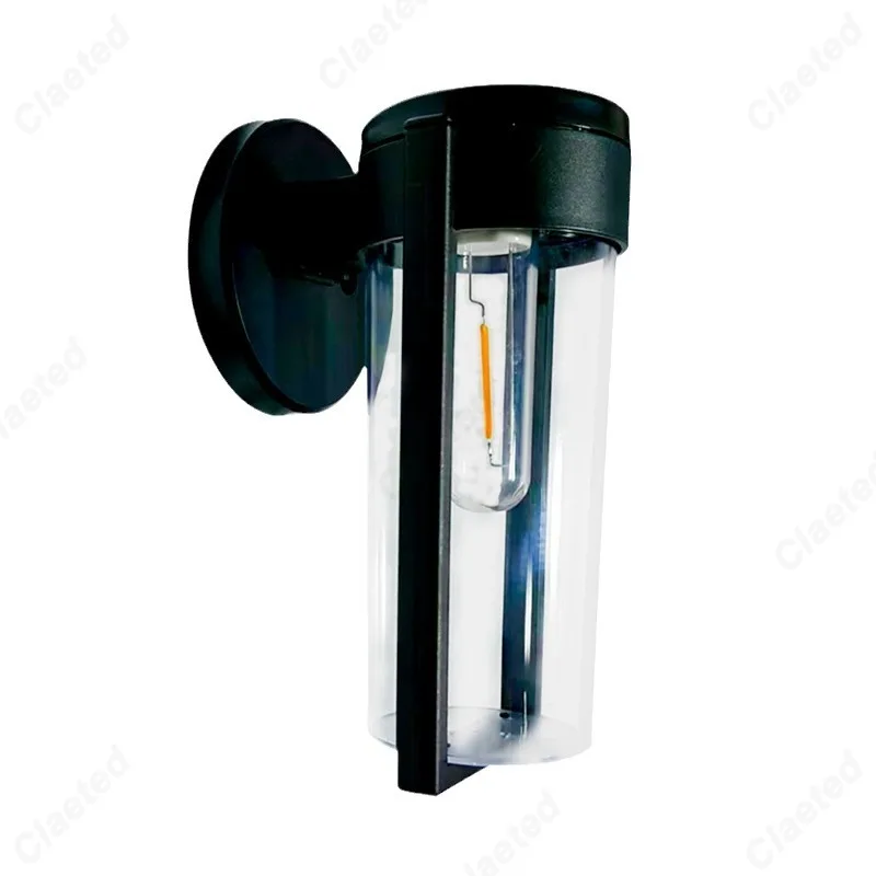 جديد الشمسية التنغستن الجدار مصباح للخارجية فناء فيلا حديقة الديكور جو تركيبات الإضاءة