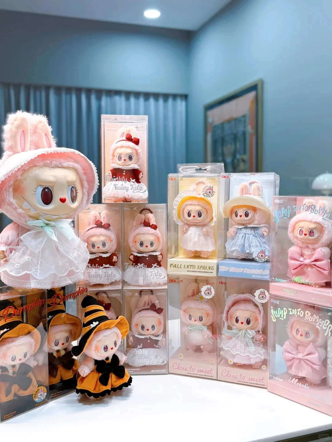 

Аутентичные Popmart The Monsters Mokoko Series игрушки Kawaii виниловая фигурка слепая коробка игрушка аниме фигурка-сюрприз отправлено