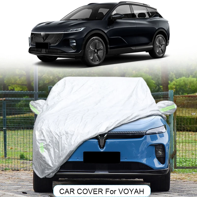 3Layer Thicken Car Cover For VOYAH COURAGE DREAM FREE PASSION 2020-Present Anti-rain Dustproof Snow Waterproof Auto Accessories