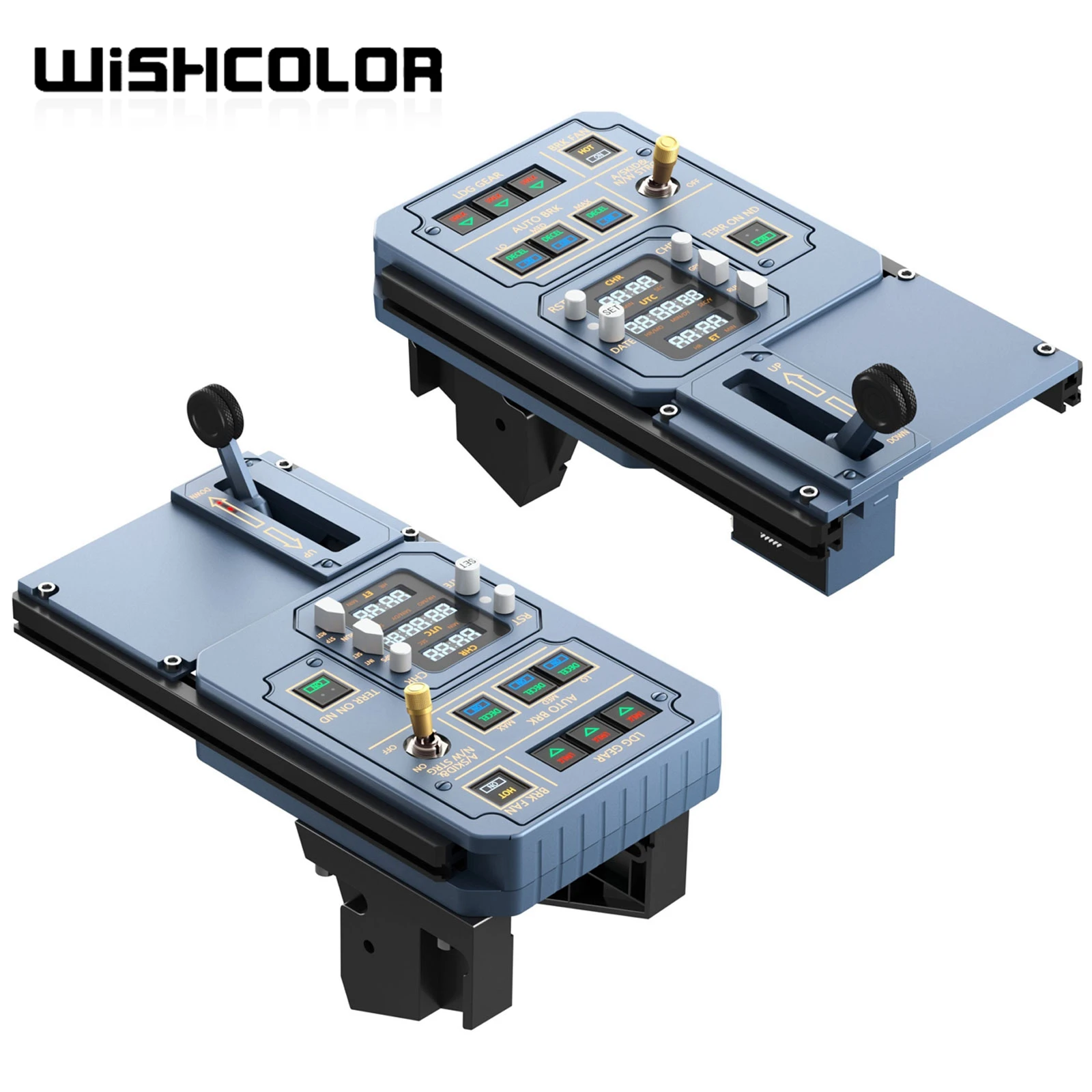 

Панель симуляции полетов WINWING AGP с автоматическим торможением и функциями взлета/посадки, поддержка X-Plane и MSFS для авиасимуляторов.